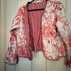 KANTHA Style ** Women's Jacket - Sz XXL